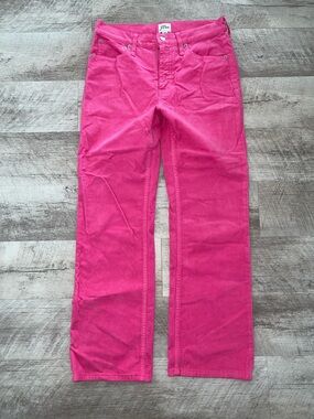 J. Crew Hot Pink Corduroy Pants